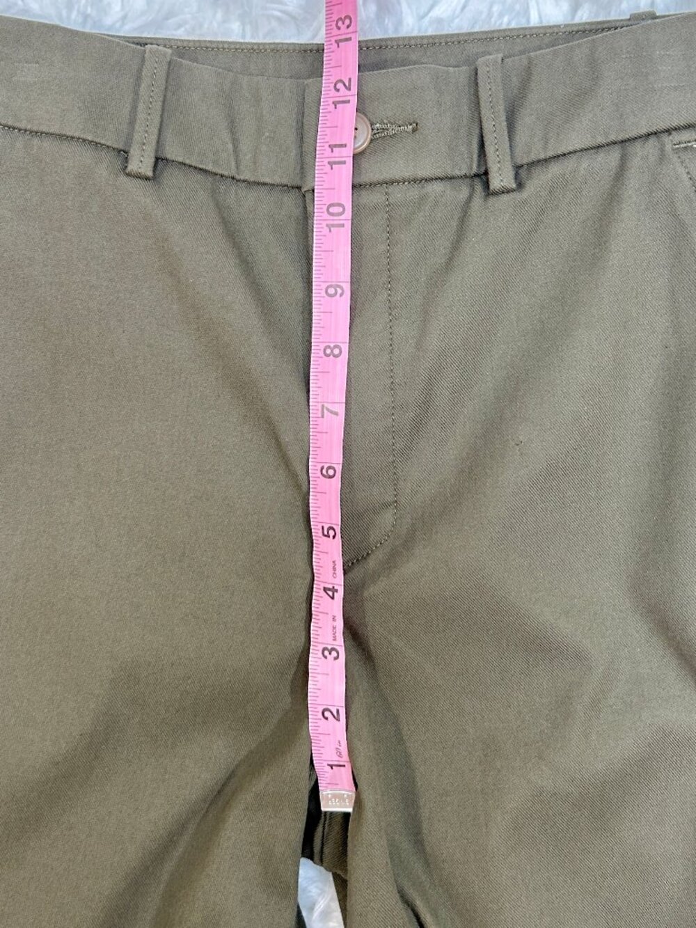 SPANX Supersmooth Stretch Twill Wide Leg Pant in Moss Shadow M - Picture 8 of 15